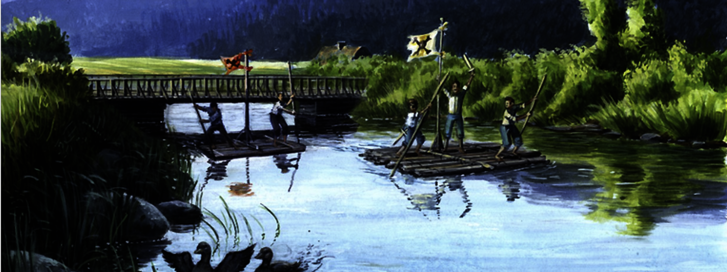 Le temps des foins au Village