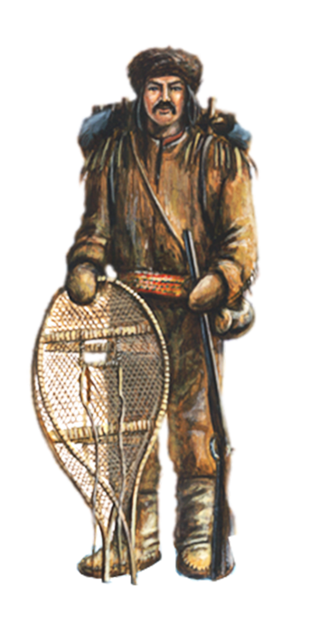 Cornet en écorce de bouleau pour l'orignal