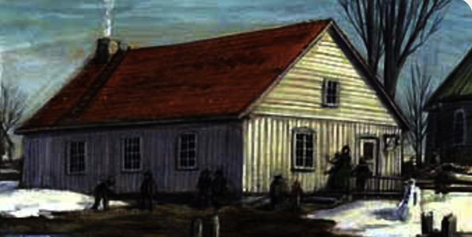 Une petite école de village au 19ème siècle