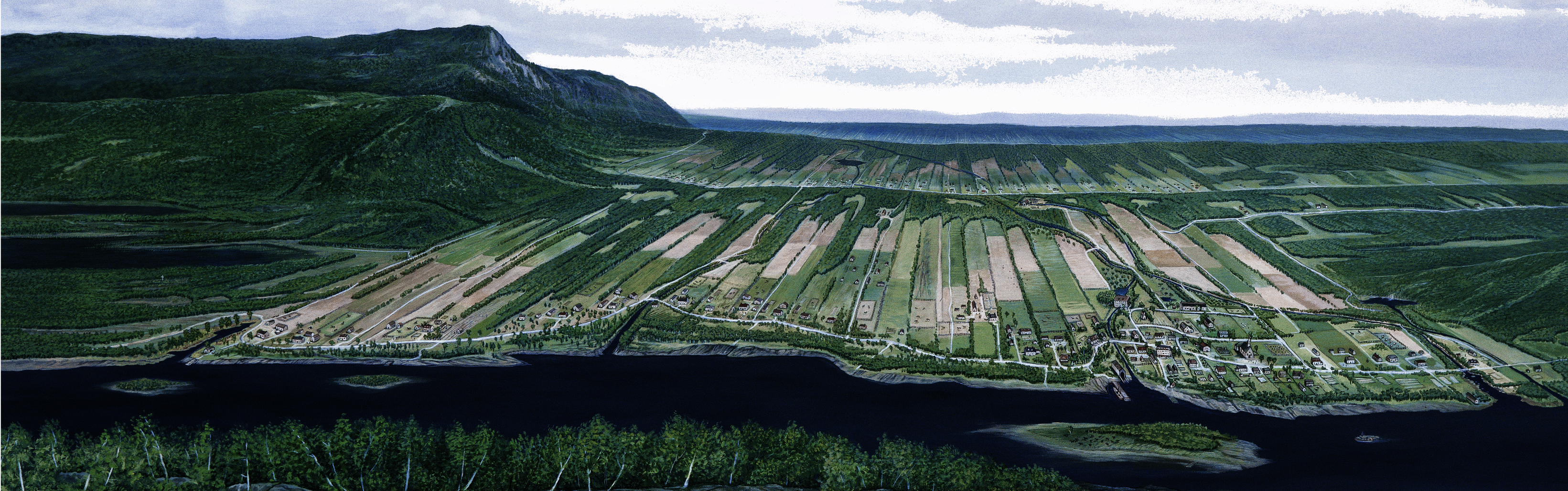 Carte des lieux documentés